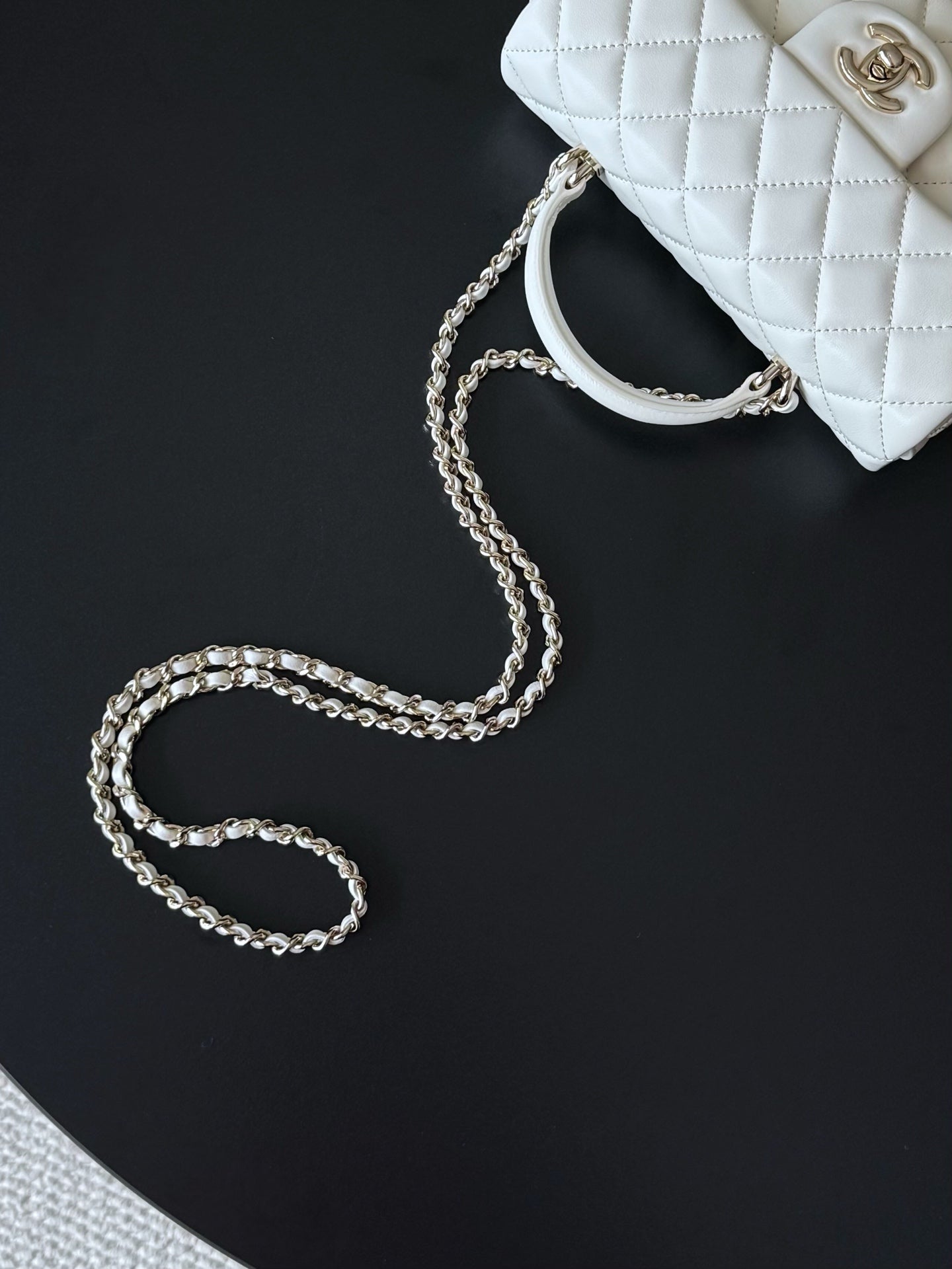 CHNL - Mini Flip Bag - White