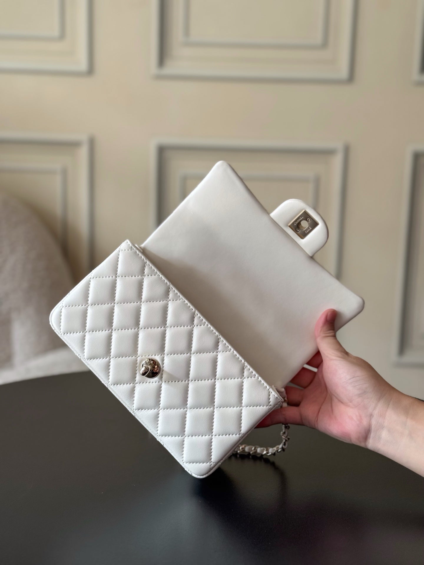 CHNL - Mini Flip Bag - White