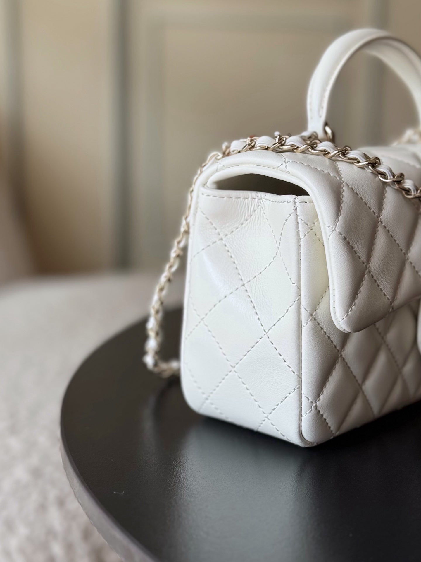 CHNL - Mini Flip Bag - White