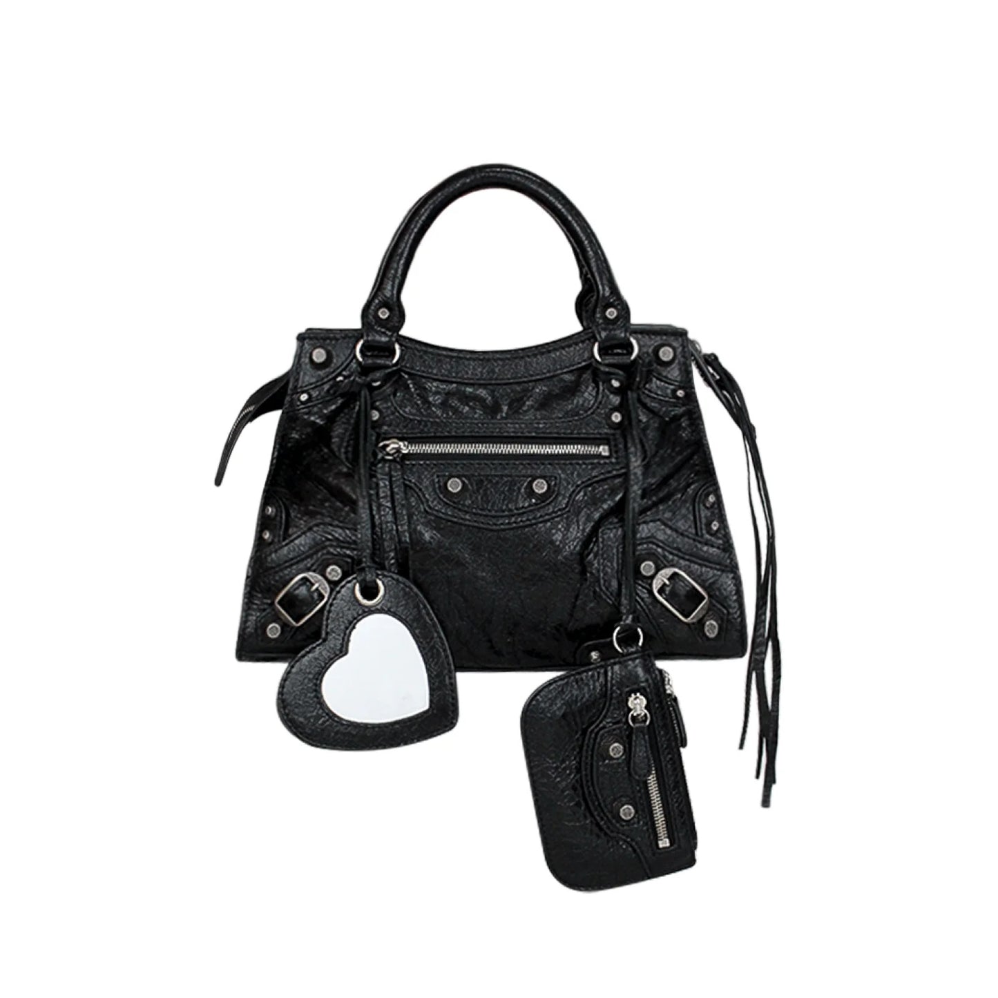 BCG - Leather Handbag - Black