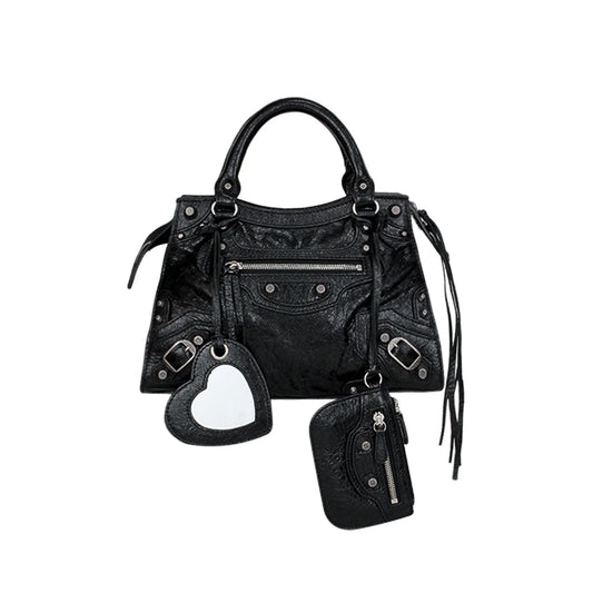 BCG - Leather Handbag - Black